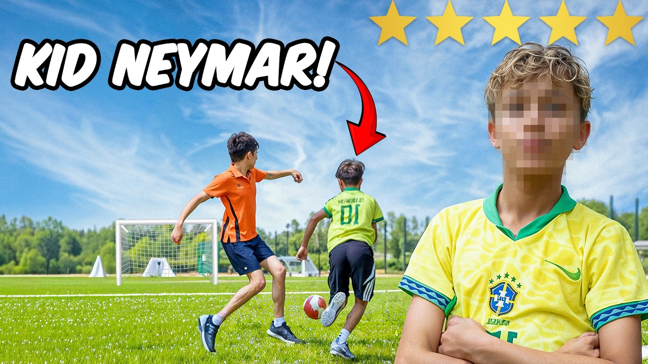 Learn 5 Star Skills With Kid Neymar! (WE USED THESE SKILLS IN MATCHES AFTER)