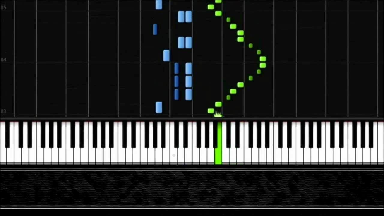 Mozart - Turkish March (Rondo Alla Turca) - Piano Tutorial by PlutaX - Synthesia
