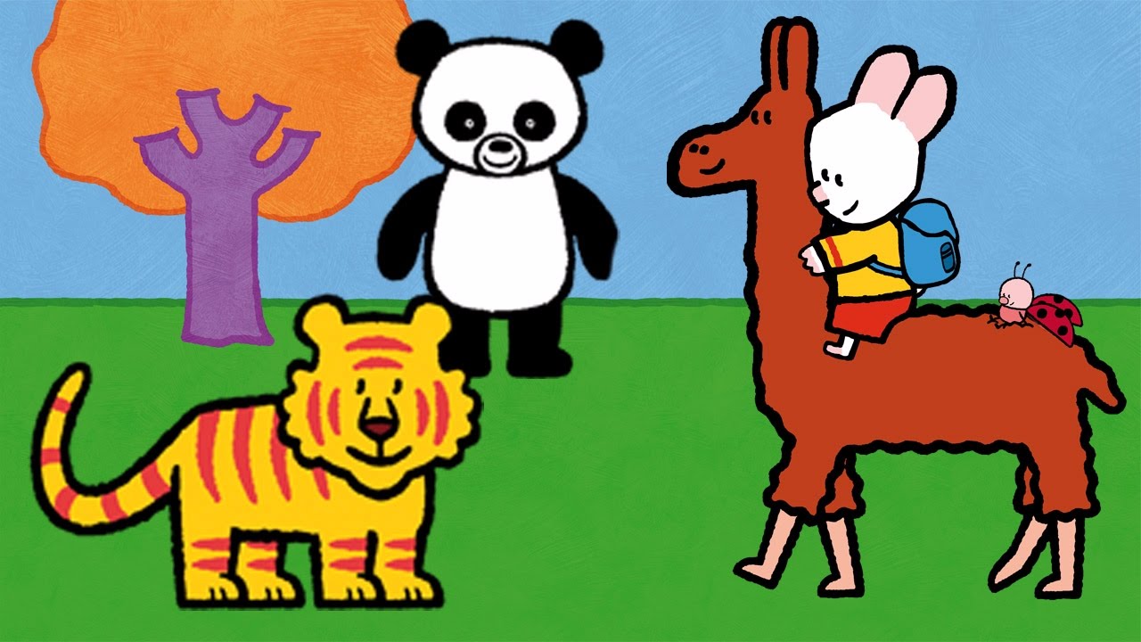 Didou dessine moi un Panda, un Tigre et un Lama | Apprendre à dessiner pour les enfants