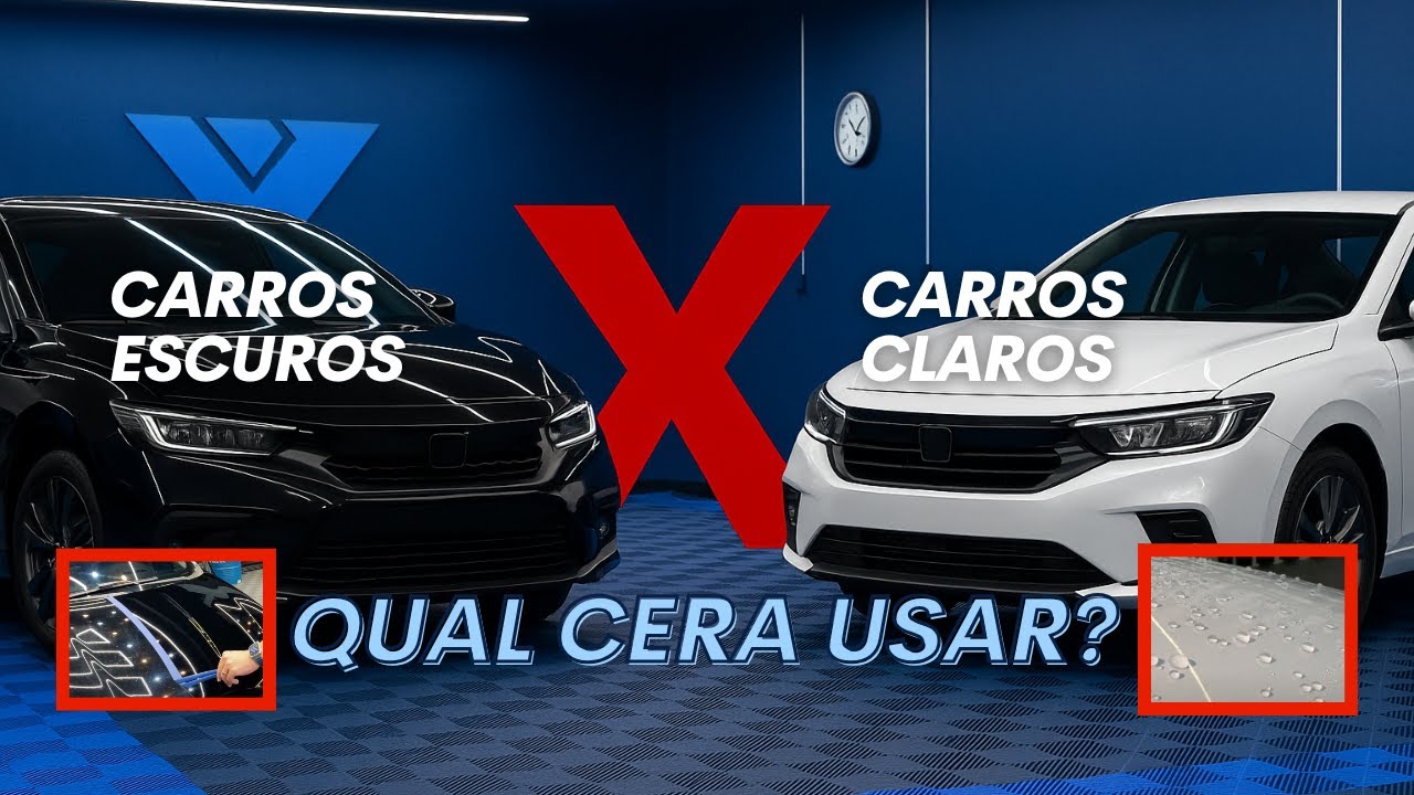 QUAL CERA USAR? | Carros claros x Carros escuros