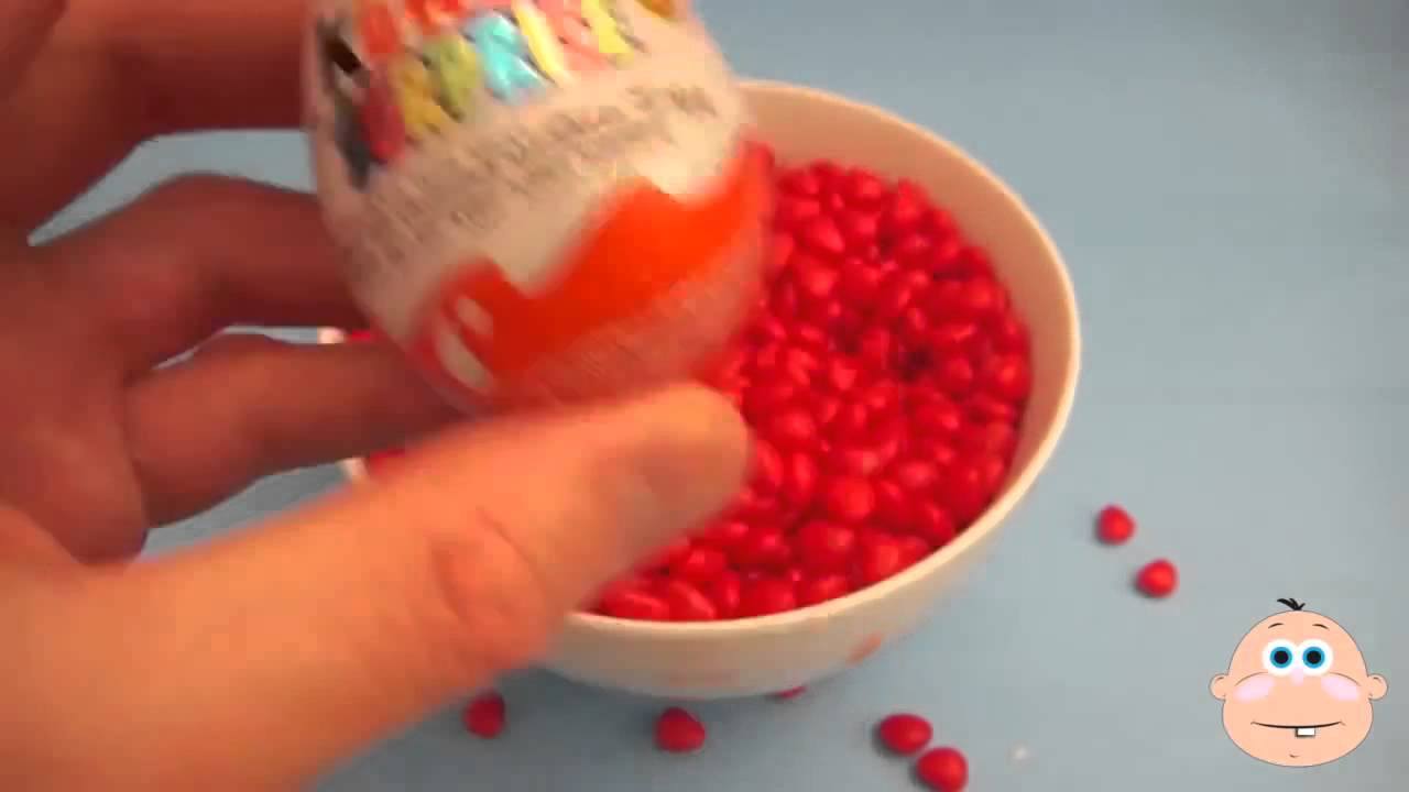 Hidden Surprise Eggs Kinder Surprise Toy Valentine Hearts