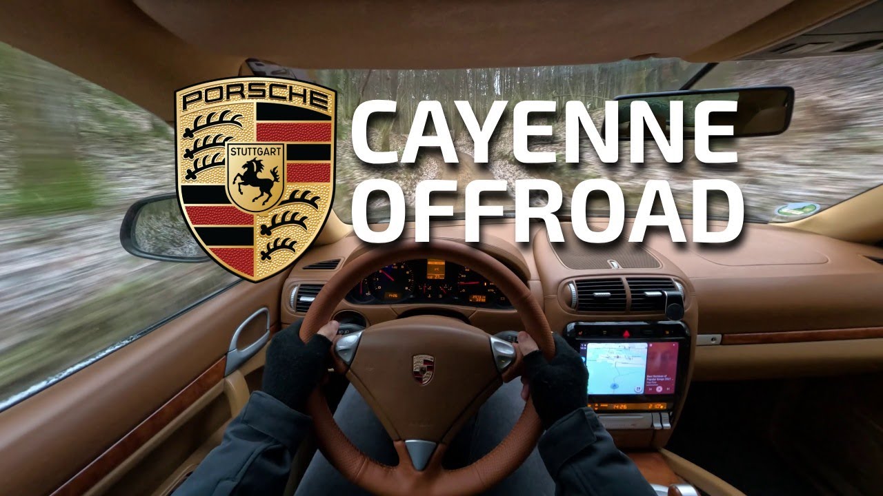 POV Offroad drive through Forest, Highway and City | Porsche Cayenne 955