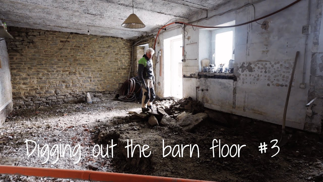 Excavation barn Floor - Week 3 | Italy Renovation