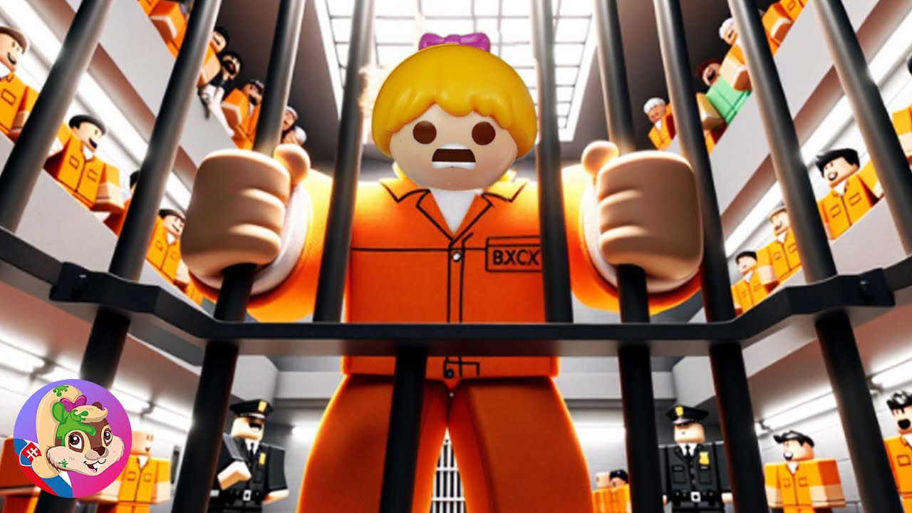 Hannah musí utiecť z väzenia! 😱 Playmobil family bird Roblox Obby