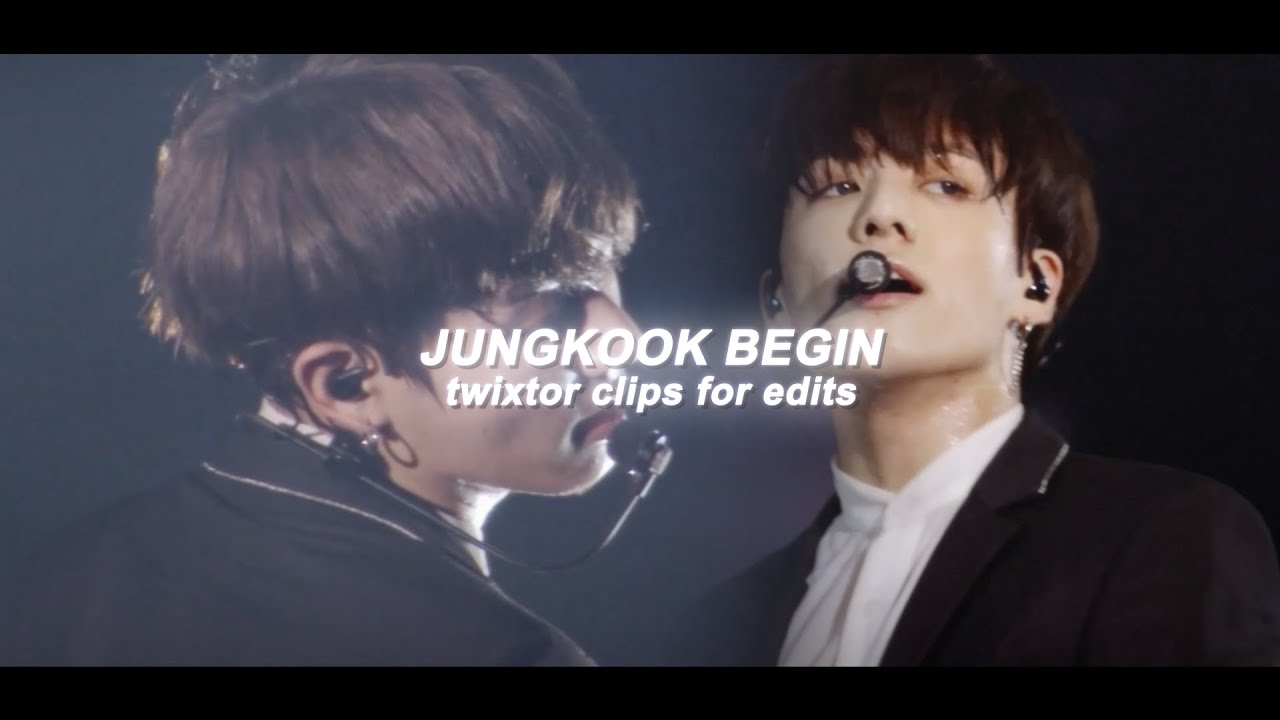 jungkook begin performance twixtor clips for edits