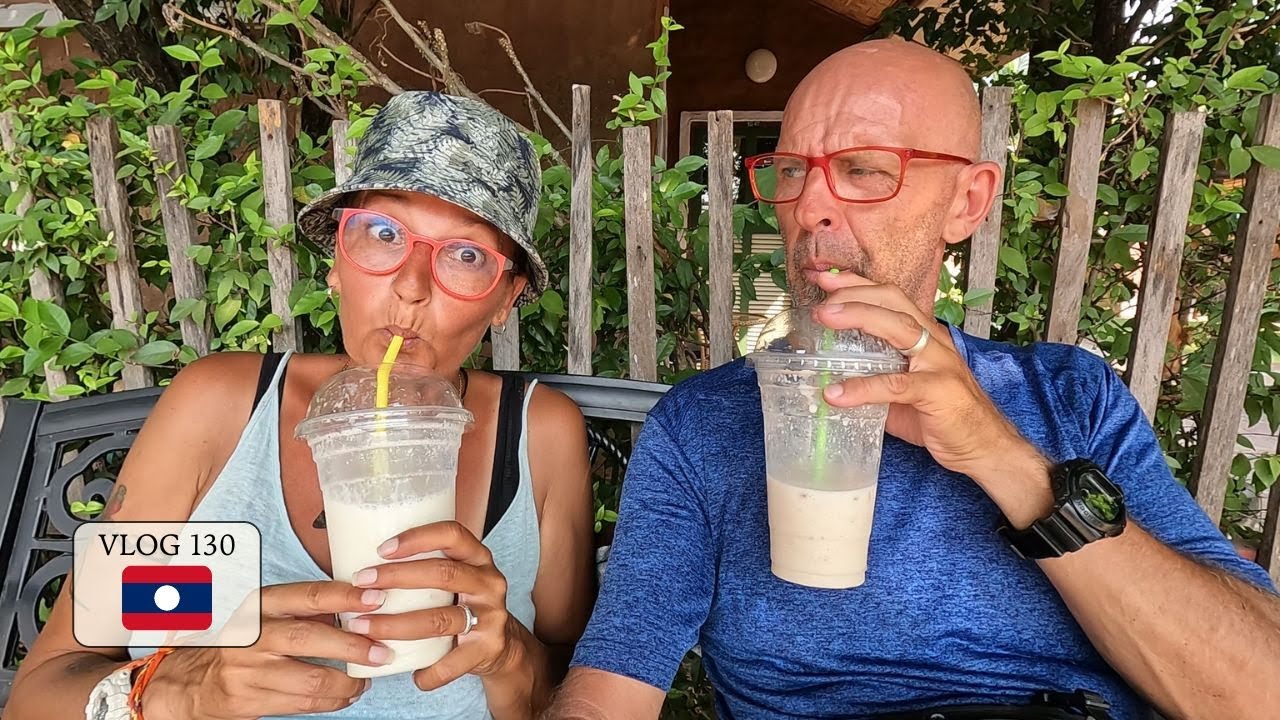 AUX 4000 ÎLES, C’EST MILK-SHAKE À GOGO !! - Laos vlog 130