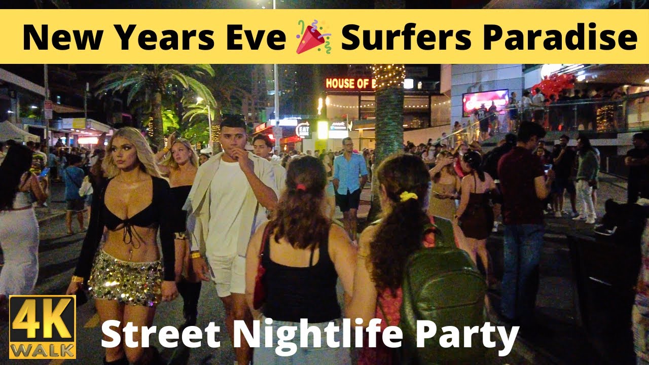 Nightlife & Nightclubs - New Year Eve 🌴 Surfers Paradise Gold Coast Australia