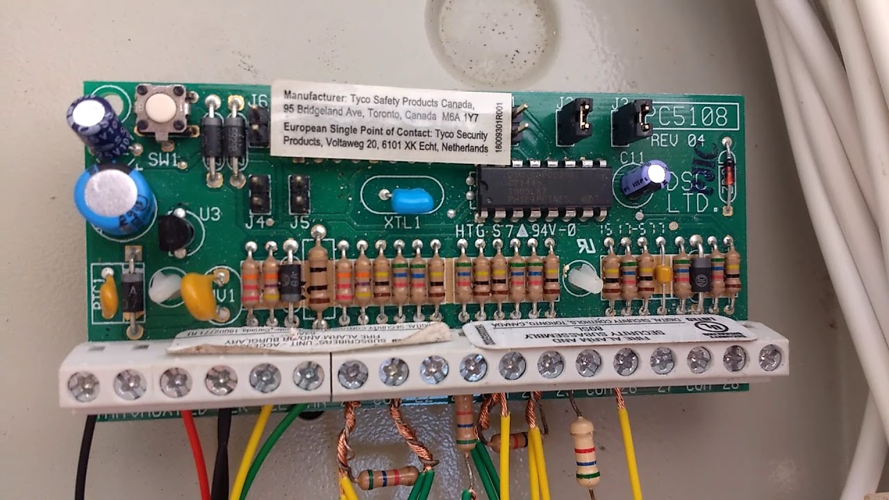 C&oacute;mo direccionar expansor PC5108 dsc