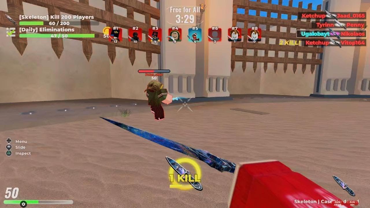Fps Knife arena but only using shot