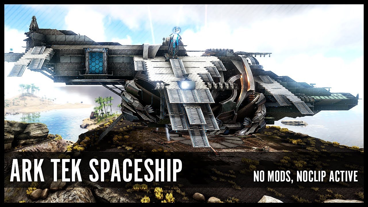 Ark Tek Spaceship, PvE Concept Build, No Mods