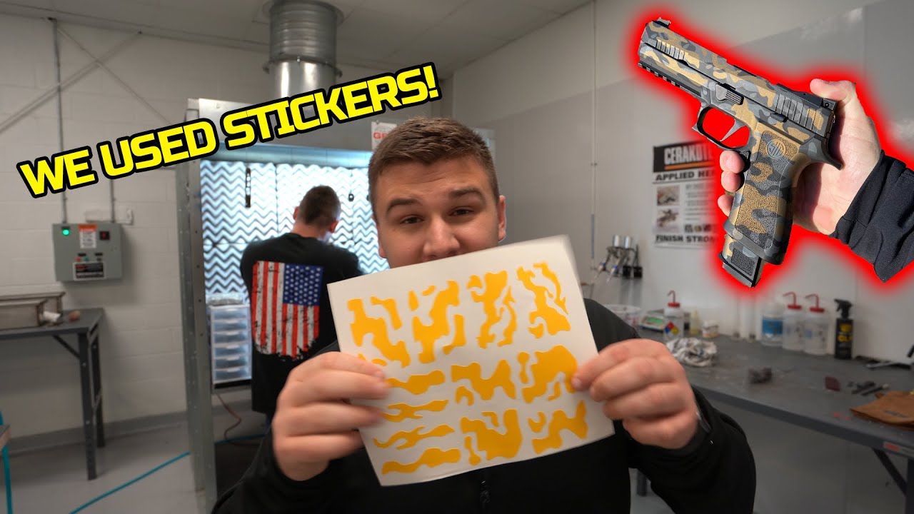I PAINT MY OWN GUN! (How Cerakoting Works)