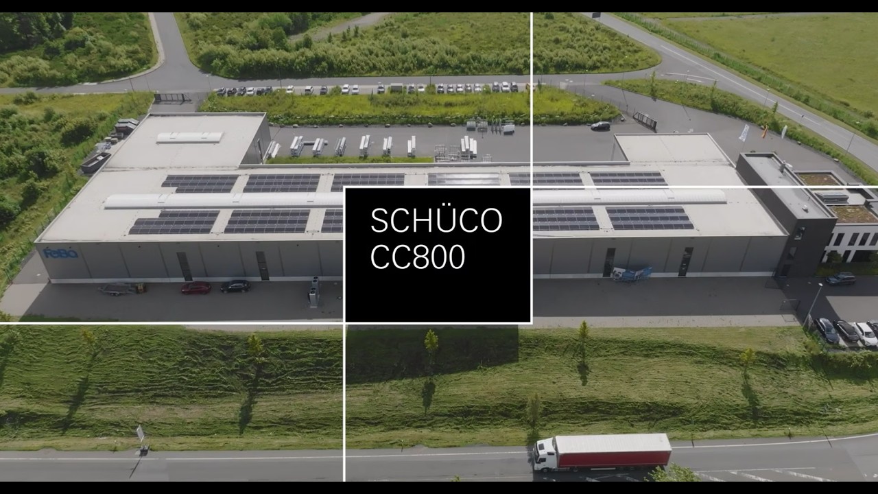 Vier-Kopf Eckverbindermaschine Schüco CC800 | Schüco