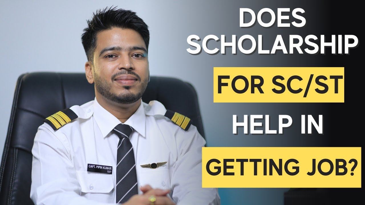Does Scholarship for PILOT Training Help SC & ST Candidates to get JOB in Airlines? Capt. P Kumar