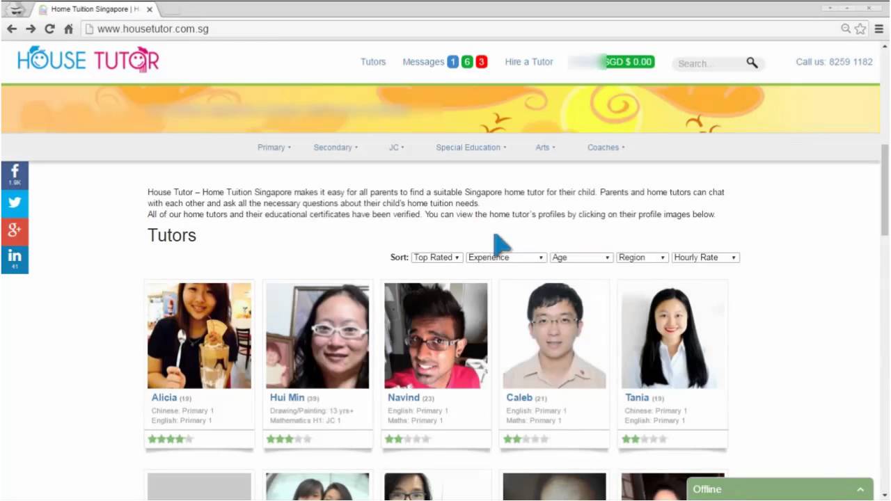 House Tutor Home Tuition Singapore Explainer Video