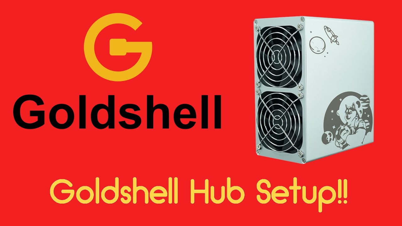 Goldshell HUB Setup! How to update Firmware!