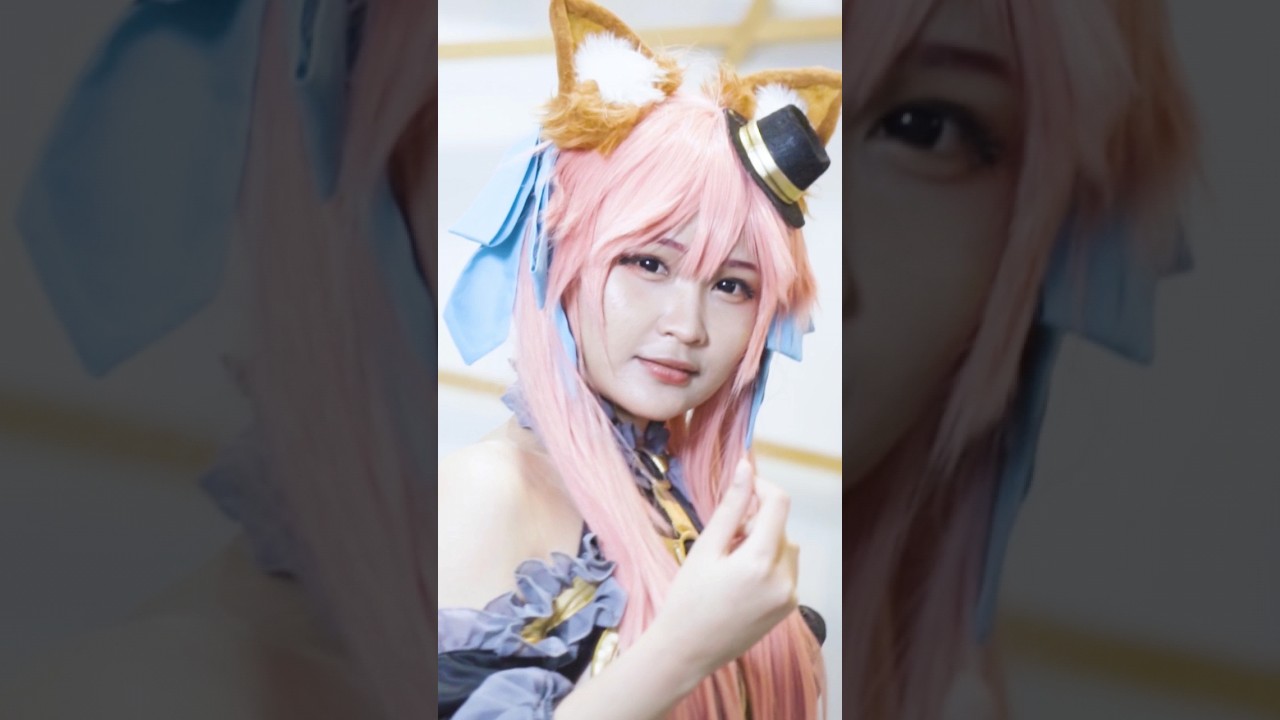 Cosplay Tamamo no Mae from Fate Grand Order (FGO).... Cosplayer IG: @rirye_eee