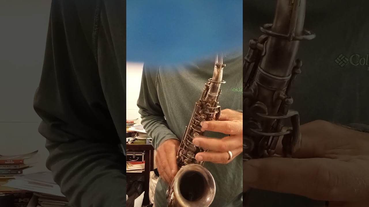 Vintage Buescher Curved Soprano Saxophone Demo