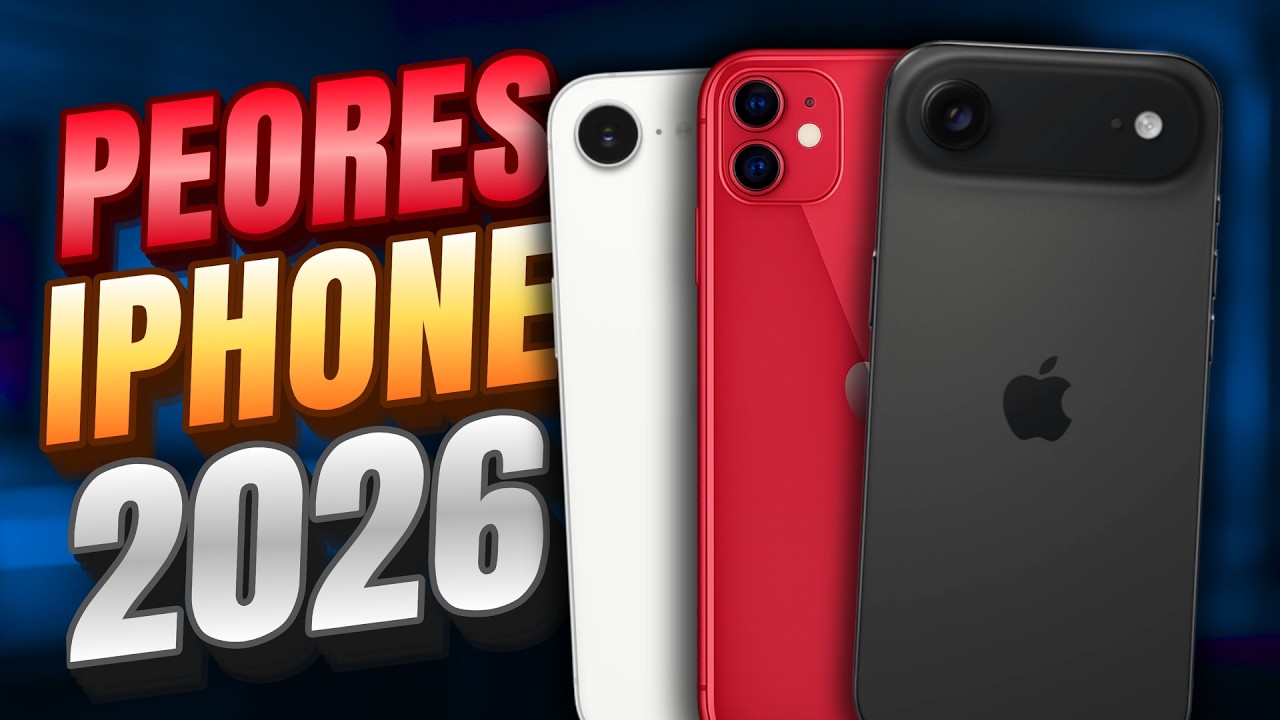 NO compres estos iPhone en 2026 (te vas a arrepentir)