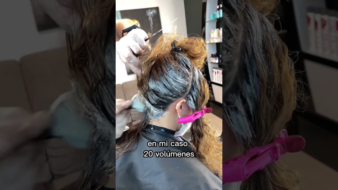 Retoque de color con m&aacute;s de 4 meses de crecimiento