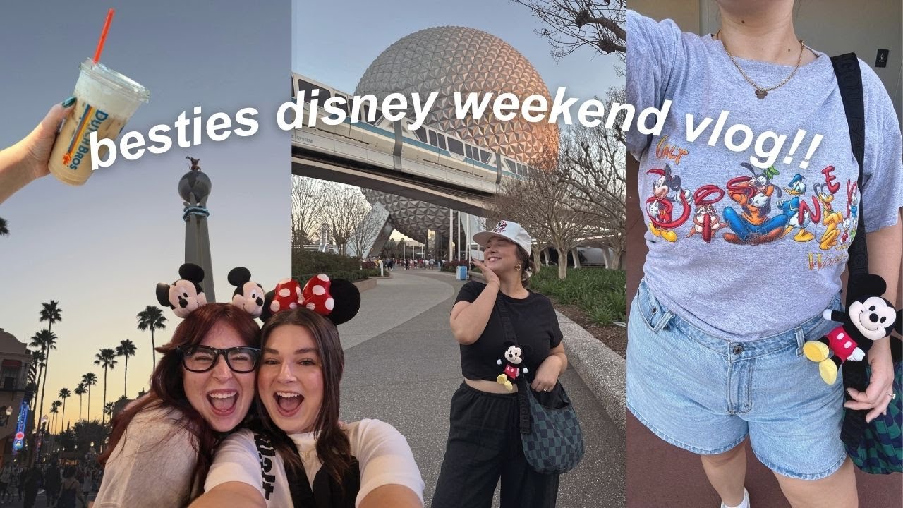 DISNEY LOCAL VLOG: girls' weekend at disney world, mystery pin unboxings, first time at dutch bros