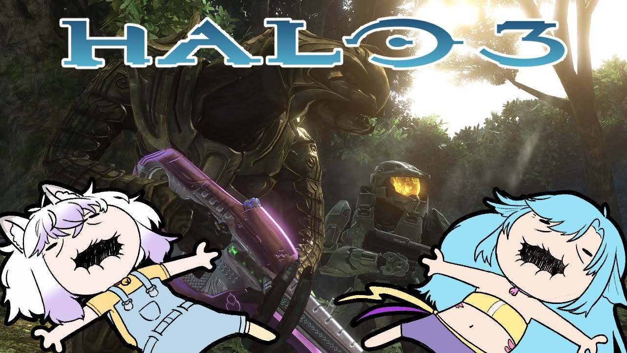 【 Halo 3  】two bros chillin in a hot tub w/ @finlykai
