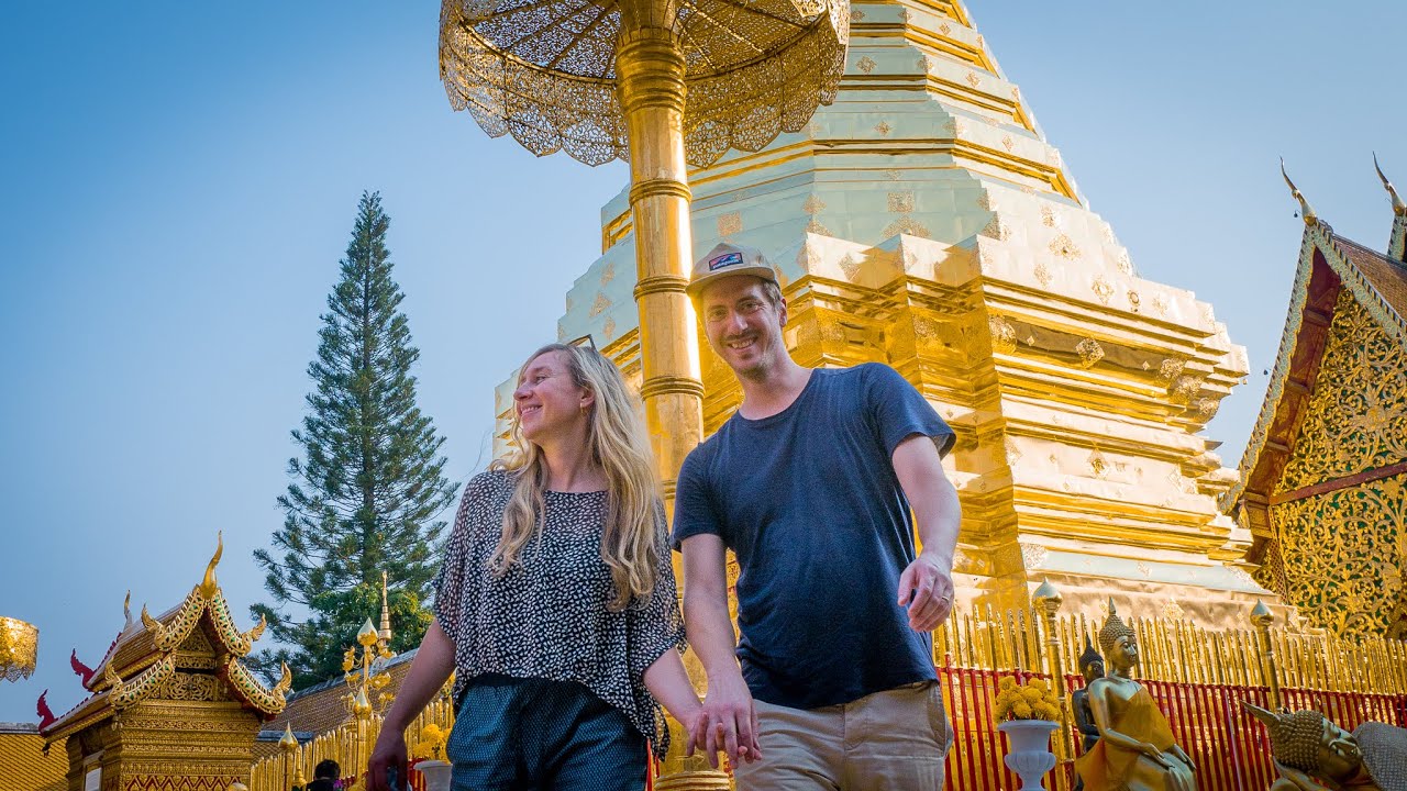 Chiang Mai TEMPEL TOUR am Magha Puja Feiertag | Vlog 05 | Thailand Highlights