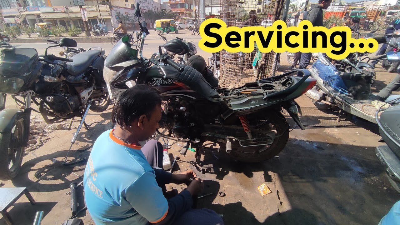Hero passion pro servicing | bike service