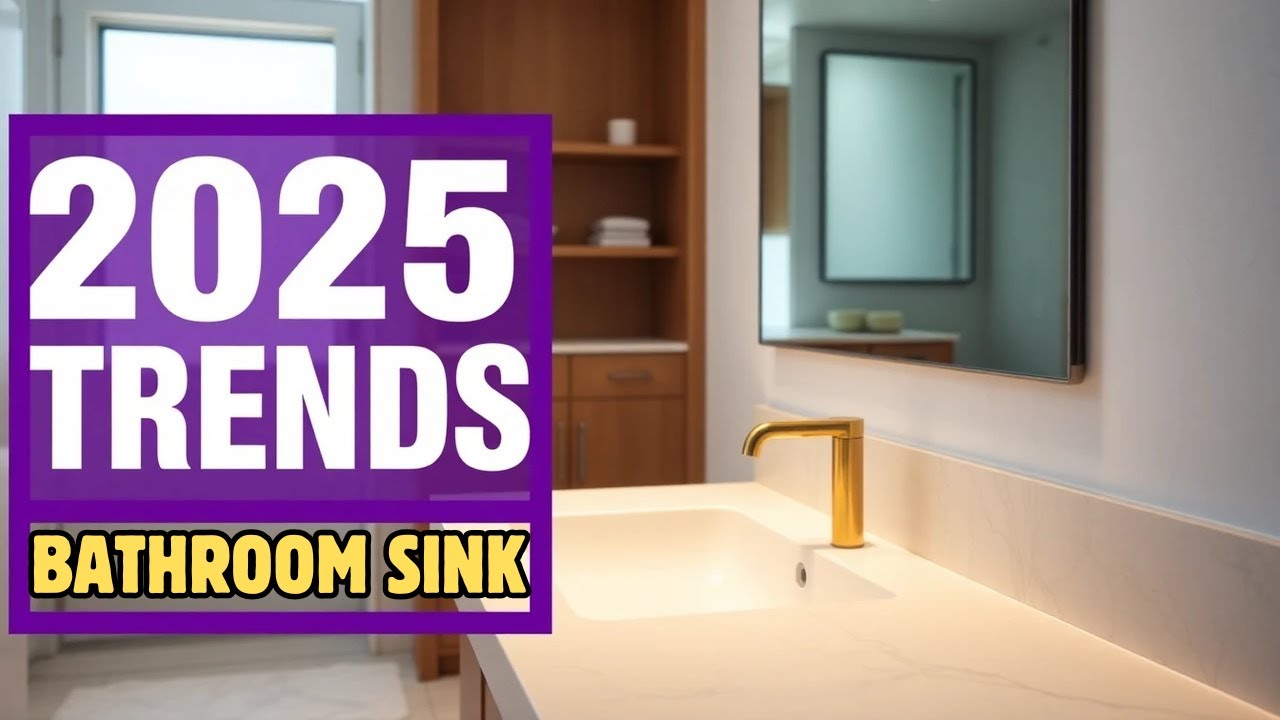 Bathroom Sink Trends 2025 | Top Modern Sink Styles, Materials & Designs for a Stylish Bathroom