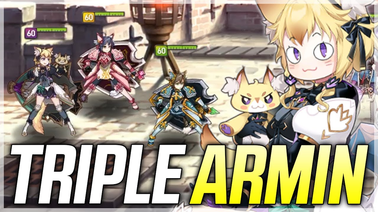 TRIPLE ARMIN in GUILDWAR!! - Epic Seven