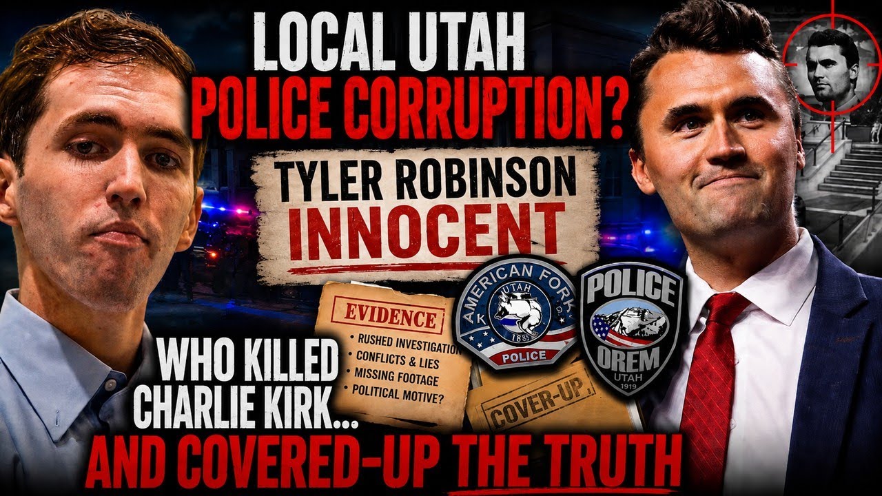 Did Local Utah Police Cover Up What Really Happened To Charlie Kirk?