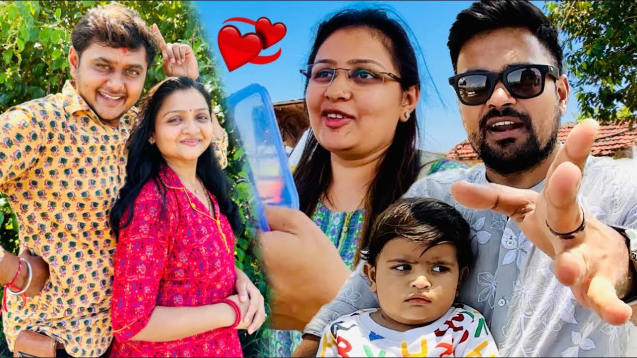 Wadi pe Romantic🥰Dhamal ho gaya😍sarika n 🚜 Tractor ko ghumaya aur kumar n Udaya😝dron🫣