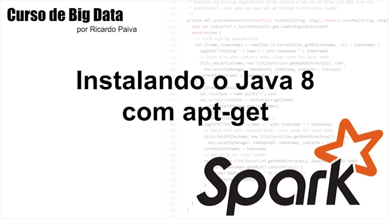 Curso de Big Data - Aula 4.1 - Como instalar o Java 8 com apt