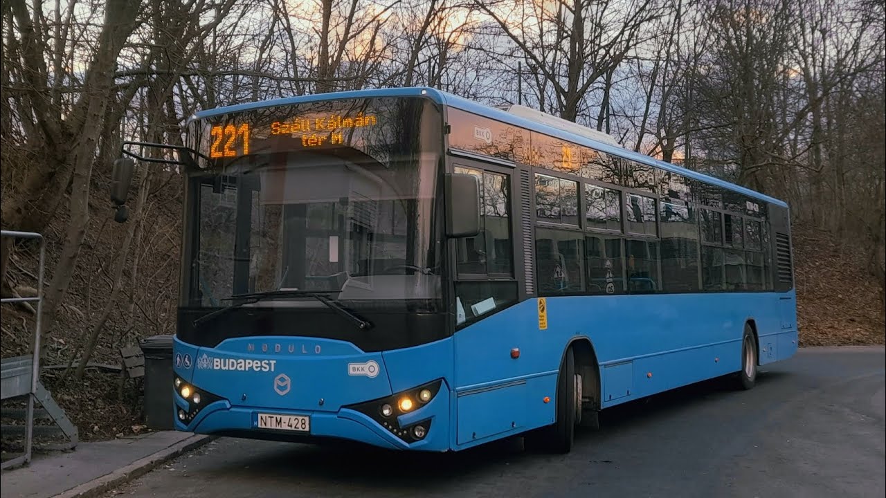 2026.03.12: Modulo M108D (NTM-428) a Budapesti 221-es vonalon