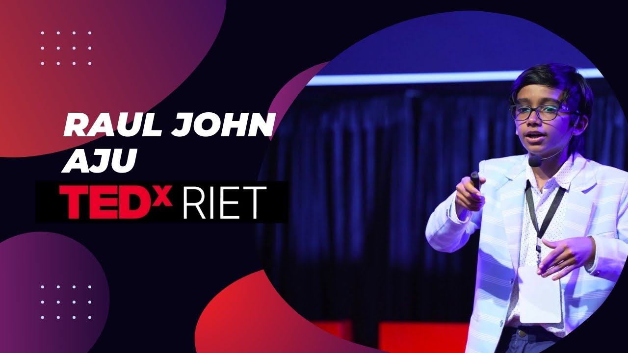A child prodigy's perspective on AI | Raul John Aju | TEDxRIET