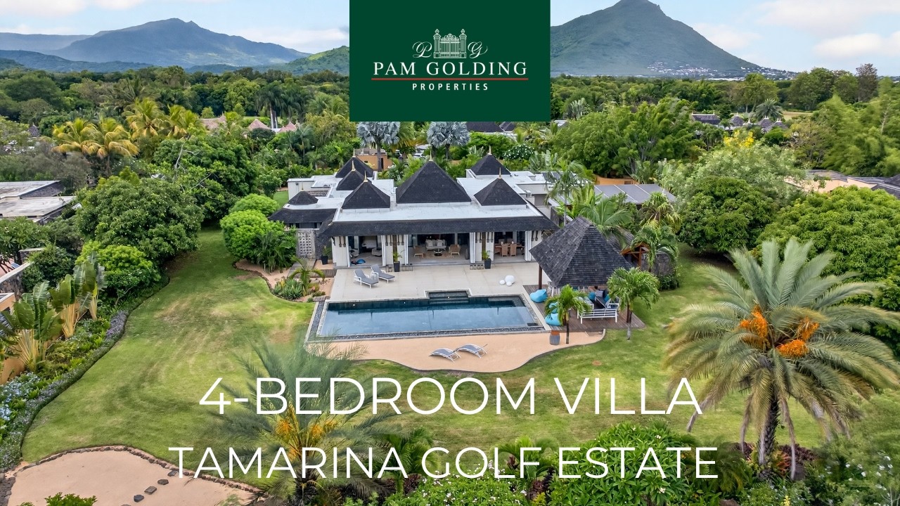 Four-Bedroom Luxury Villa in Tamarina Golf Estate - Private Pool & Beach Club Access