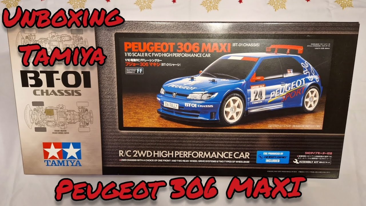 Unboxing Tamiya BT-01 #peugeot #rccar #tamiya #rallycar #unboxing 