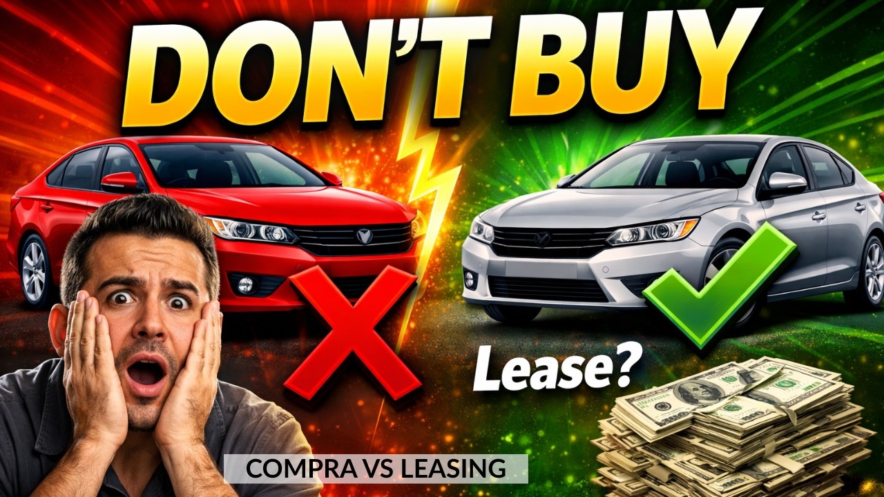 Compra vs Lease: No compres tu auto sin ver esto sobre el leasing!