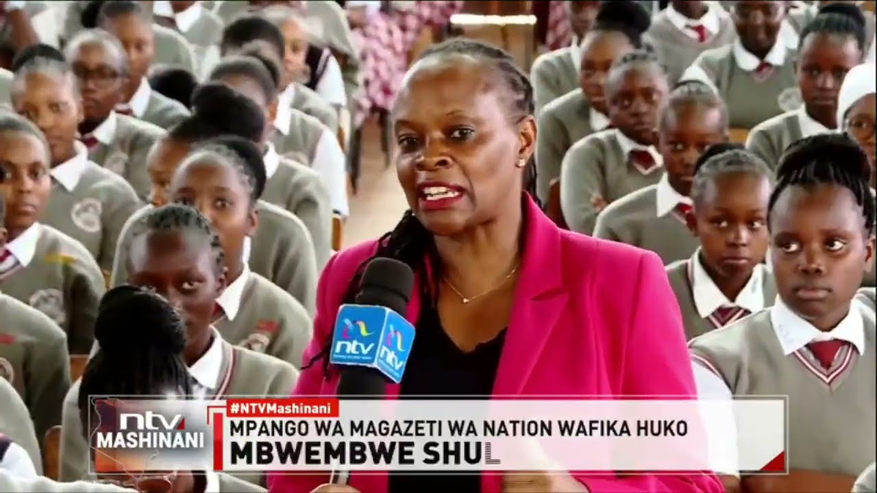 Mradi wa NiE wafika katika shule ya Kitaifa ya Upili ya Kabare, Kaunti ya Kirinyaga