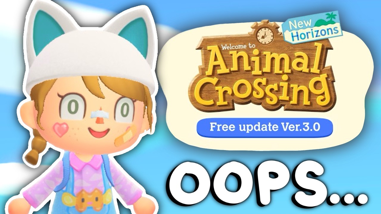 I FORGOT ABOUT THE NEW ANIMAL CROSSING 3.0 UPDATE