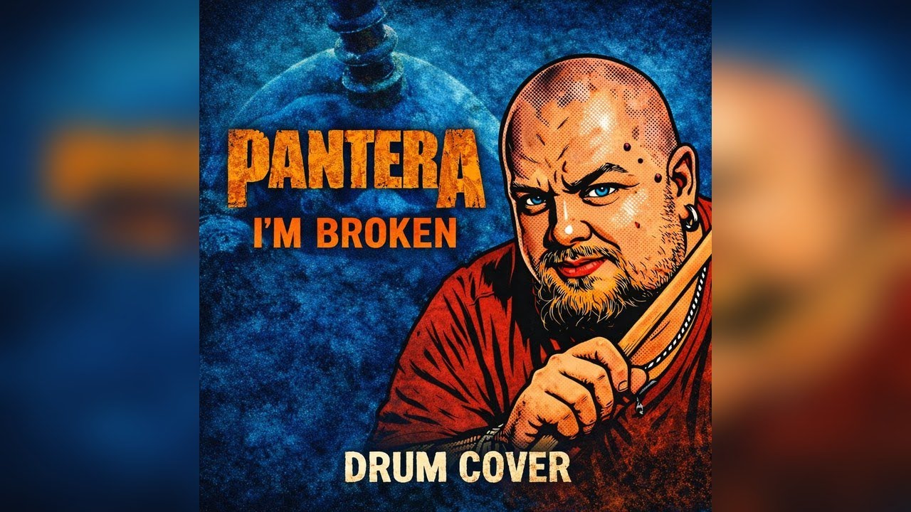 I´m Broken - Pantera (mudr.drobcheck) drum cover