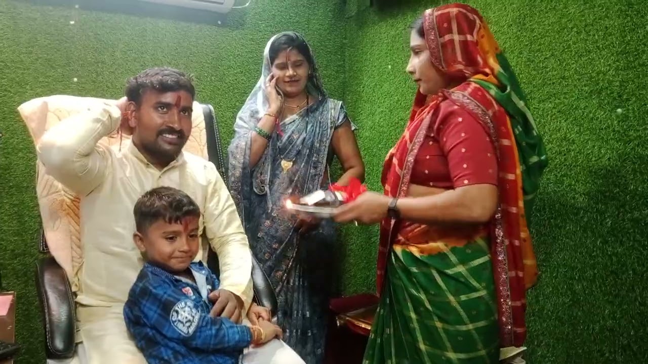 भाई गायक गोरख यादव को बांधी रक्षाबंधन 