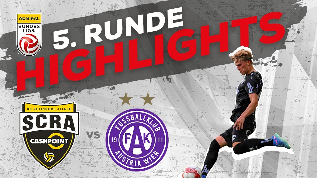 Cashpoint SCR Altach - FK Austria Wien 5. Runde ADMIRAL Bundesliga 2024/25