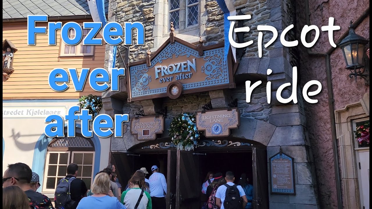 Frozen ever after Epcot ride Disney World, аттракцион Холодное сердце Дисней Лэнд