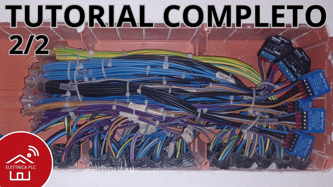 *37* CABLAGGIO COMPLETO SCATOLA DI DERIVAZIONE PRINCIPALE 2/2