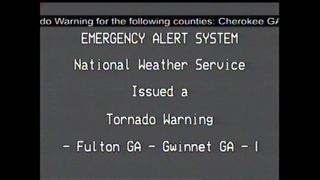EAS - Georgia Tornado (re-upload)