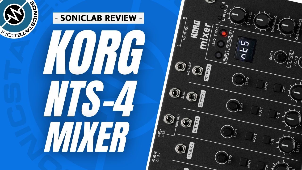 Korg NTS-4 Performance Mixer | Обзор SonicLAB