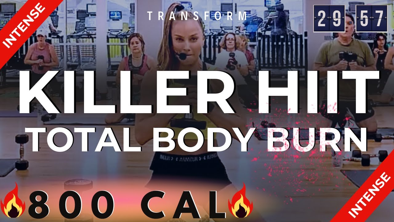 60-MIN KILLER HIIT WORKOUT + ABS / FULL BODY SCULPT, FAT BURN ALL-OVER, WEIGHT LOSS, BELLY FAT BLAST
