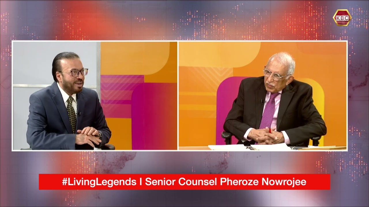 Living Legends I One on One with Senior Counsel Pheroze Nowrojee