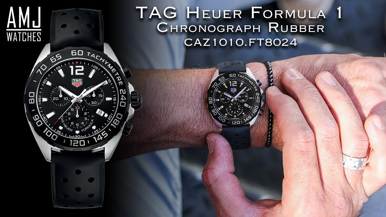 TAG Heuer Formula 1 Chronograph Rubber (CAZ1010.FT8024) Showcase