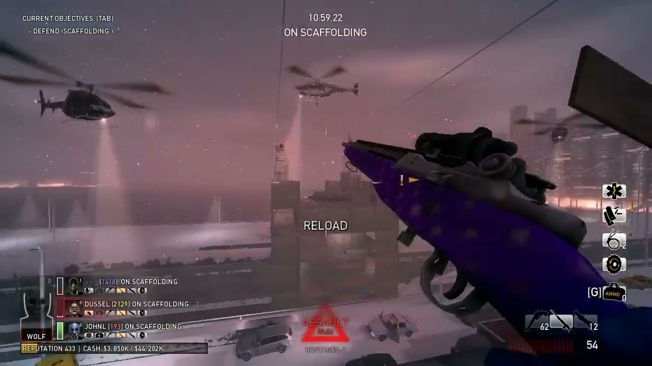 PAYDAY: Project Frozen - Green Bridge 145+ (Hue Hue Hue mutator)